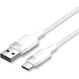 Vention Cable USB 2.0 Tipo-C a USB-A CTNWF Blanco 1m 60W